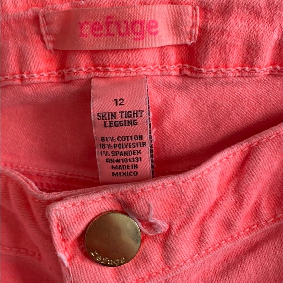 NWT Charlotte Russe Refuge Pink Skinny Jeans - Picture 6 of 8